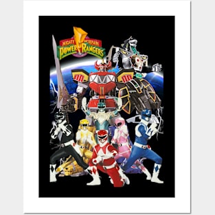 power rangers Posters and Art